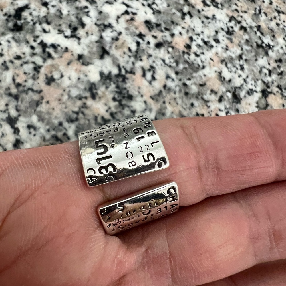 Bold Sterling Silver Ring - image 7